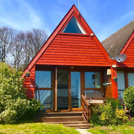 Clifftop Chalet With Pool Deal Exterior foto
